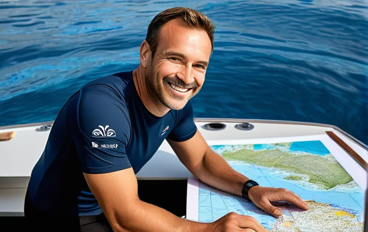 다이빙 강사 연봉 수준 비교 - **Prompt:** A highly experienced and multilingual male diving instructor, in his late 30s to early 4...