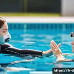 다이빙 강사 강습 성공 사례 - **Prompt 1: The First Breath Underwater**
"A female diving instructor, in her late 20s to early ...